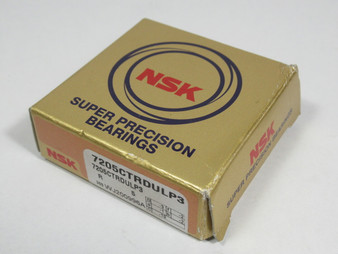 NSK 7205CTRDULP3 Super Precision Angular Contact Bearing 25x52x15mm SINGLE NEW