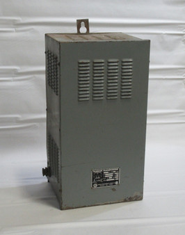 Marcus Dry Type TWM Transformer 15kVA Pri 600V Sec 240V 60Hz 3Ph RUST USED