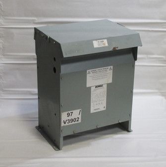 Bemag BC3015V Dry Type Isolation Transformer 15kVA Pri 600V 14.4A 3Ph USED