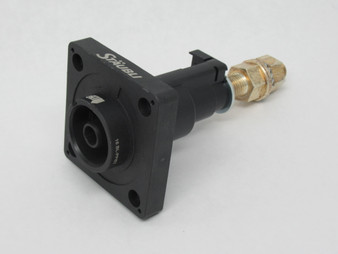 Staubli 16BL-PP/ET-C1 Panel Receptacle Threaded M16 Stud NOP
