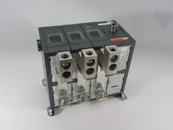 ABB OT600U03C Manual Change-Over Switch 600A 3-Pole USED