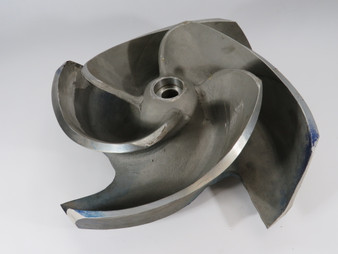 Generic 259-89-1216 4-Vane Pump Impeller 16"OD 2-3/4"LID 7/8"UID SHELF WEAR USED