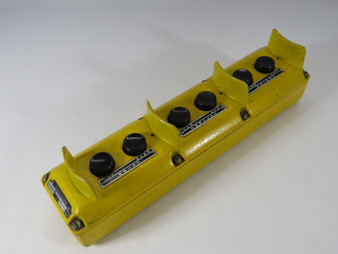 Square D 9001-UGS30S1 Series A 6 Stage Metal Push Button Control Station USED