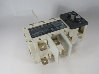 Socomec 41503021 Manually Operated Transfer Switch Body 3P 200A SHELF WEAR USED