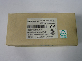 Fanuc IC200USB001-A VersaMax Micro PLC Communication Board NEW