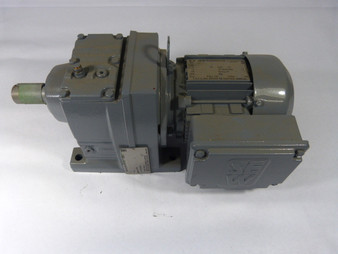 Sew-Eurodrive 0.50HP 1700RPM 330/575V C/W Gear Reducer 100.86:1 Ratio USED