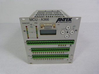 Antek MCU-A366-00-00 Process Control Module +24VDC 0.3A  USED