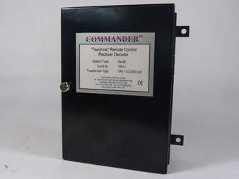 Commander Dx-08 Remote Control Receiver Decoder  USED