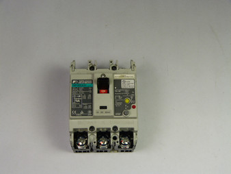 Fuji Electric  EW100EAGU-3P075 Earth Leakage Circuit Breaker 75A 50/60Hz  USED