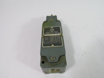 Allen-Bradley 802T-WS1T Oil Tight Limit Switch 10A 600V  USED
