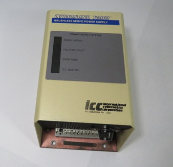 ICC 110-0108 Model PLS-4 Brushless Servo Power Supply  USED