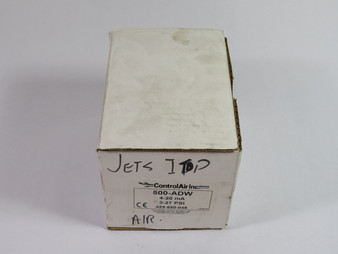 Control Air 500-ADW Electropneumatic Transducer 30VDC 4-20mA 3-27PSI  NEW