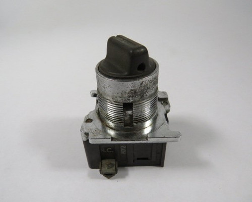 Cutler-Hammer 10250T1311 Selector Switch 2-Position 1NC CAM1  USED