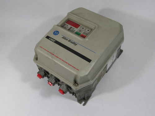 Allen-Bradley 1302-C001-AF AC Drive 1HP Input 575VAC 2.0A 3Ph 60Hz  USED