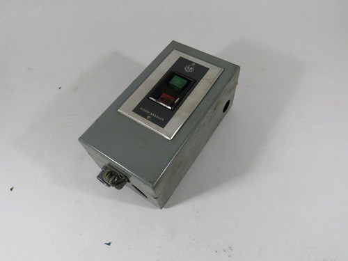 Allen-Bradley 609-BAW Ser H Manual Starter Size 1 10HP 200-575V 3PH  USED
