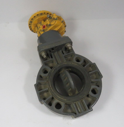 Hayward BY110300VL 3" Butterfly Valve 150PSI w/ Kinetrol 050 1/4 Turn  USED