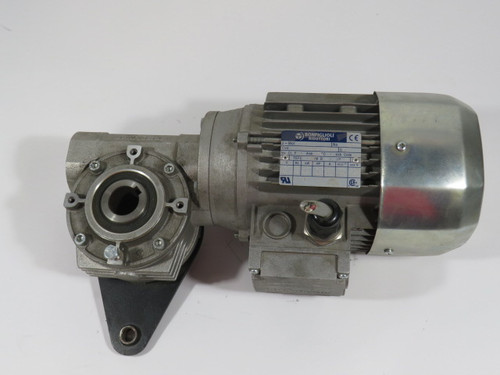 Bonfiglioli BN71B4-8D16020690-6407657 Motor .37kW c/w Gear Reducer 1:60  USED