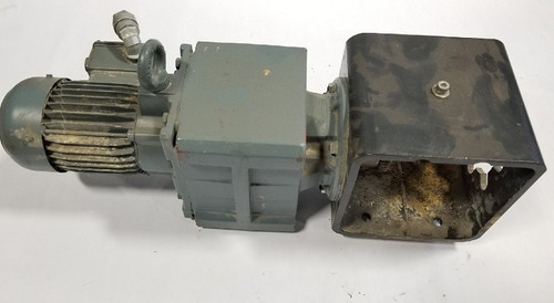 Bauer 0.043-0.25kW 24.5RPM 173-600V TEFC 3Ph 0.59A 60Hz 67.44:1 Ratio  USED