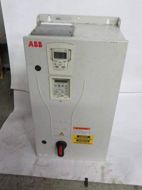 ABB ACH550-BDR-011A-6+B055 AC Drive 10HP 3Ph 500/600V 11A Height 33"  USED