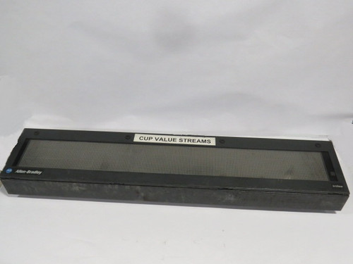 Allen-Bradley 2706-P74CN2 Inview Message Display Ser. C 100-240Vac 1.5A  USED