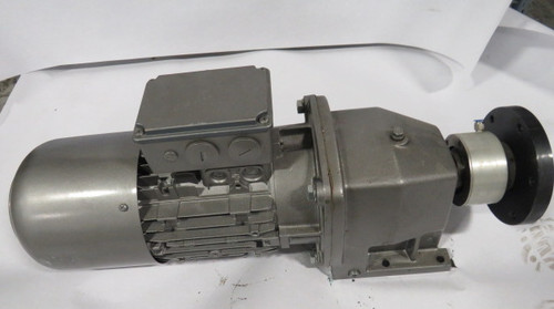 Nord 2.55kW 1440rpm 220-420V 205VDC TEFC C/W Gear Reducer 6.51:1 Ratio  USED