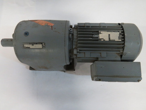 Sew-Eurodrive 1HP 1800/43RPM 330/575V 3PH 2.70/1.55A 60HZ C/W Gear Reducer USED