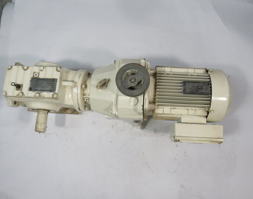 Sew-Eurodrive 3HP 22-109rpm 330/575V TEFC c/w Gear Reducer 20.37:1 USED