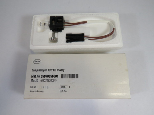 Roche 05070856001 Lamp Halogen 12V/100W Assembly NEW