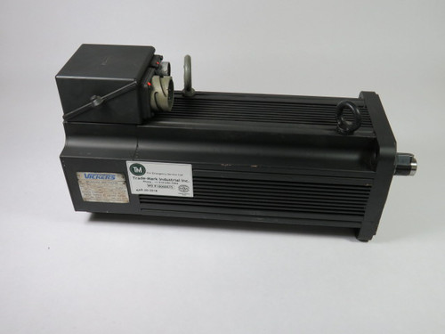 Vickers K2-240-030-00-02-00 Servo Motor 5.53kW 3000RPM 180V 24Nm 28A  USED