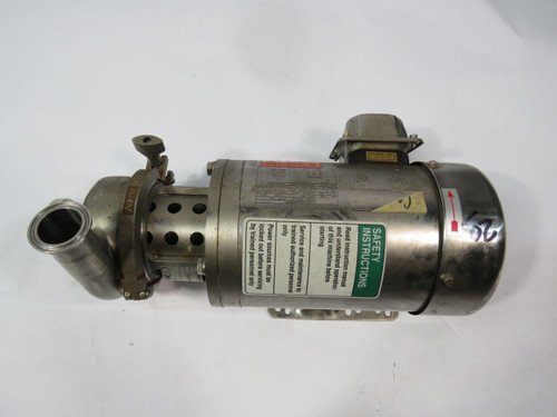 Ultimate 1.5HP 3490rpm 575V TEFC 145TC 3Ph 1.35A 60Hz. c/w SPX M2 Pump  USED