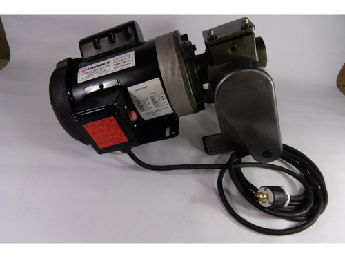 Max Motion MTR-124FDC Electric Motor 1/2HP 1725RPM 115/230V 56HC  USED