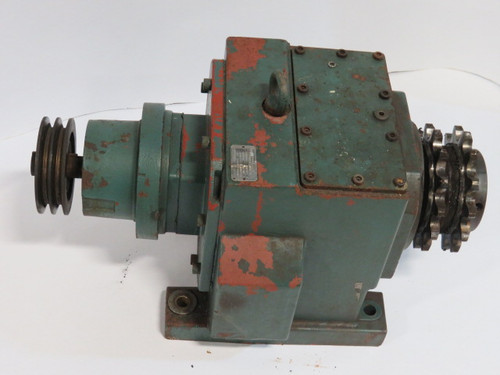 Dodge Quantis Gear Reducer 51.97:1 Ratio 27.438 Torque 1750 RPM  USED