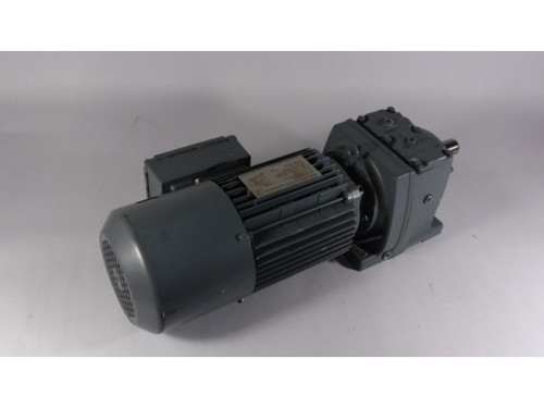 Sew-Eurodrive R37DT80N4/BMG Gear Motor .75KW 240-266V 1680/127 RPM USED