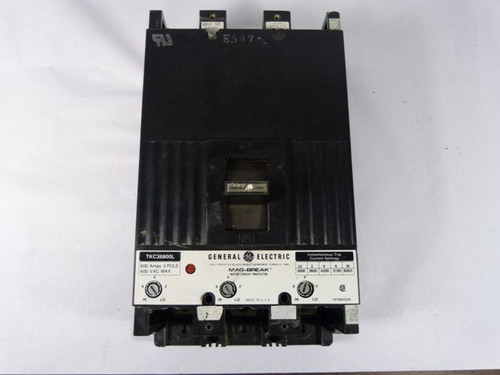 General Electric TKC36800L Circuit Breaker 3Pole 800A 600V  USED