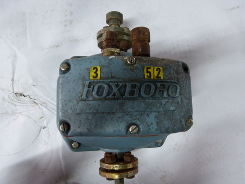 Foxboro 2891-SBBB-PPA-G Magnetic Flow Tube 120V 60Hz .7Amp  USED