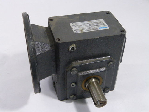Morse Right Angled Gear Reducer 20:1 Ratio 812in-lb 1.33HP@1750RPM  USED