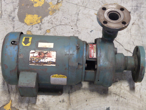 Goulds Pump 3AI13037H C/W Baldor 3HP 3450RPM 575V 182JM TE 3Ph 3.1A 60Hz  USED