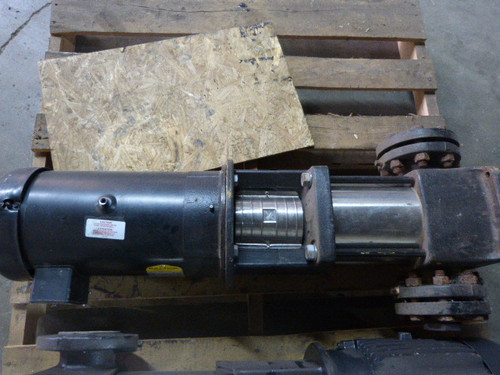 Grundfoss CR16-30 Vertical Multistage Pump C/W Baldor 7-1/2HP 3450RPM  USED