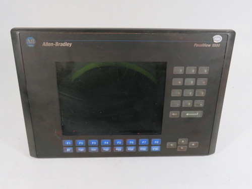 Allen-Bradley 2711-K10C1 PanelView 1000 100-240VAC 0.8-0.4A 50/60Hz USED