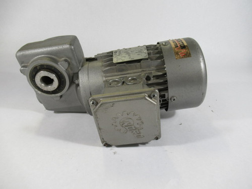 Nord 0.33HP 1710RPM 230/460V 071 TEFC 3PH C/W Gear Reducer 60:1 Ratio USED