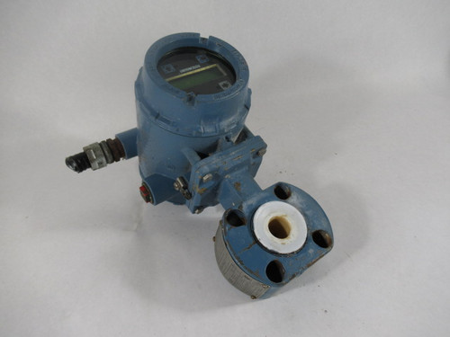 Rosemount 8732CJ12N0M4T1 Transmitter W/Magnetic Flow Tube 90-250VAC USED