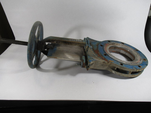 DeZurik 9096172 Knife Valve Size 8" 150 CWP Max Temp 250 USED