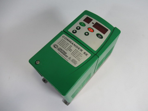 Commander SE-11200037 Variable Speed Drive 1Ph@200-240V 50/60Hz@6.5A USED