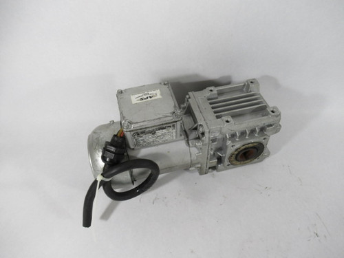 Bauer .25HP .18kW 1620rpm 230/460V TEFC 3Ph c/w Gear Reducer 50:1 USED