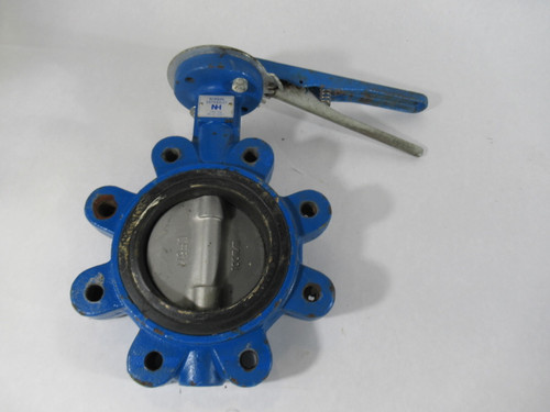 Newman Hattersley 45-313321 Butterfly Valve Size 4" 150 PSI USED