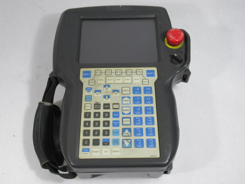 Fanuc A05B-2518-C306#ESW I Teach Pendant NO BACK SWITCH COVERS USED