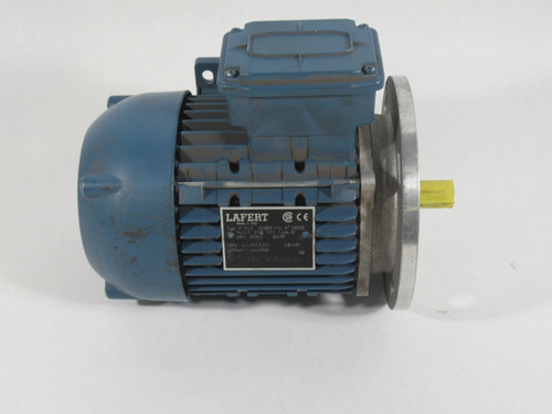 Lafert 0.67HP 1655RPM 333/575V TEFC 3Ph 2.0/1.2A 60HZ USED