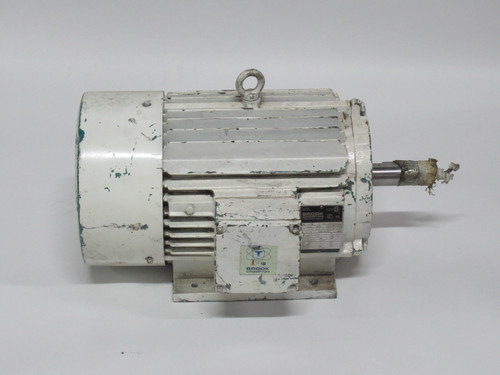 Brook Crompton 10HP 1755RPM 575V 215T TEFC 3PH 9.7/12.0A 50/60Hz USED