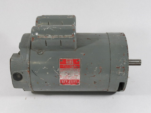 Weg 2.0HP 3510RPM 115/230V DP 1PH 22/11A 60Hz USED