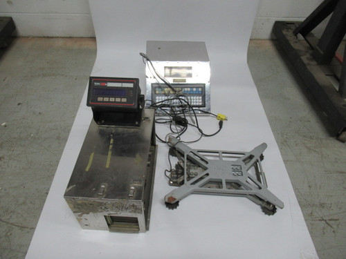 Rice Lake IQ+310A-GA Weighing & Labeling Assembly 120V AS IS